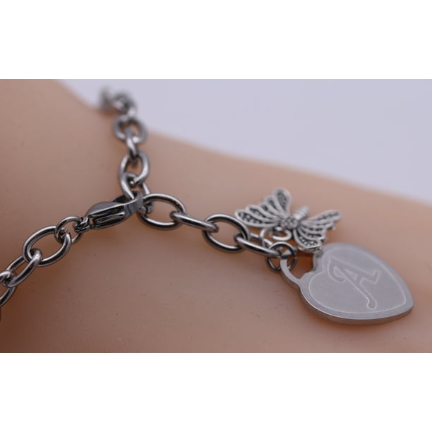 Pulsera Aaa Cz Butterfly 925 Silver Snake Basic Charms Para Pulsera Aaa Cz Butterfly 925 Silver Snake Basic Charms Para